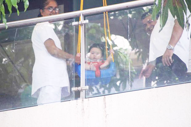 Taimur Ali Khan swinging in his house balcony is the cutest thing you will see on the internet today Features
