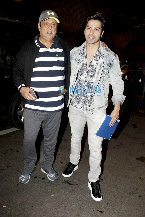 the cast of salman khan starrer judwaa 2 snapped at the airport 1