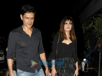 The ever stunning Priyanka Chopra was snapped with others when they attended her manager Mrinal's birthday bash at 'The Bandra Project'