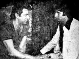 Throwback: Amitabh Bachchan shared an image of Dharmendra and himself on sets of Sholay