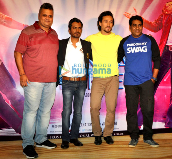 Tiger Shroff and Nawazuddin Siddiqui unveil the ‘SWAG’ song from their film ‘Munna Michael’ Tiger Shroff and Nawazuddin Siddiqui unveil the ‘SWAG’ song from their film ‘Munna Michael’