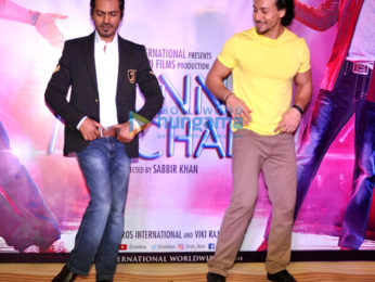 Tiger Shroff and Nawazuddin Siddiqui unveil the 'SWAG' song from their film 'Munna Michael'
