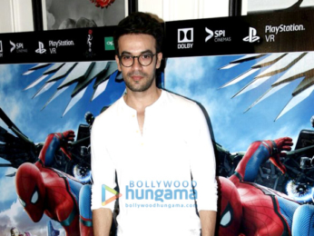 Tiger Shroff graces 'Spider-Man Homecoming' screening in Bandra