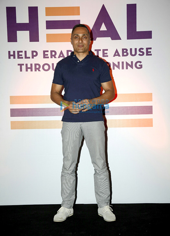 vidya balan and rahul bose at heal organization event against child abuse 3