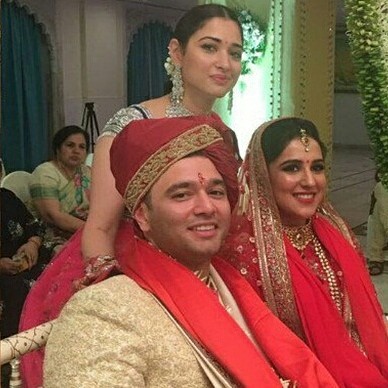 WOW! Tamannaah Bhatia looks gorgeous at her brother’s wedding-1