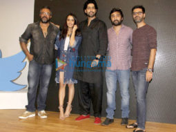 Team of ‘Haseena Parkar’ launch the song ‘Tere Bina’ at Twitter’s office in Mumbai