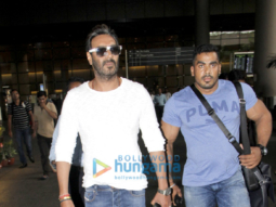 Ajay Devgn, Esha Gupta, Emraan Hashmi and Ileana D’Cruz snapped at the Mumbai airport
