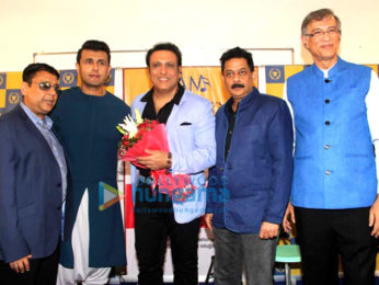 Govinda, Sonu Nigam, Alka Yagnik, Abhijeet Bhattacharya, Sameer seen at Anand-Milind's bash