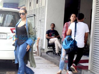 Malaika Arora snapped post a meeting in Bandra