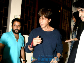 Shah Rukh Khan snapped post dubbing in Bandra