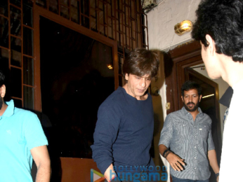 Shah Rukh Khan snapped post dubbing in Bandra