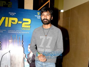 Dhanush and Soundarya Rajinikanth grace VIP 2 screening