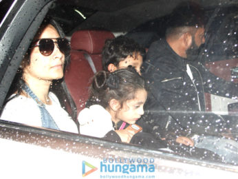 Sanjay Dutt, Anushka Sharma and Sidharth Malhotra at the airport