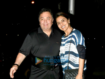 Ranbir Kapoor and family snapped post dinner at Yuatcha Bandra