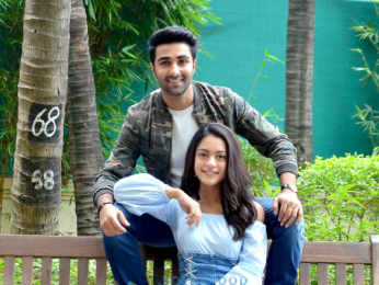 Aadar Jain and Anya Singh at 'Qaidi Band' promotions