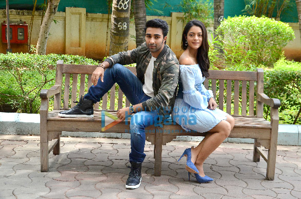 aadar jain and anya singh at qaidi band promotions 3