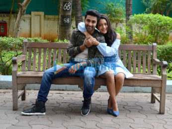 Aadar Jain and Anya Singh at 'Qaidi Band' promotions
