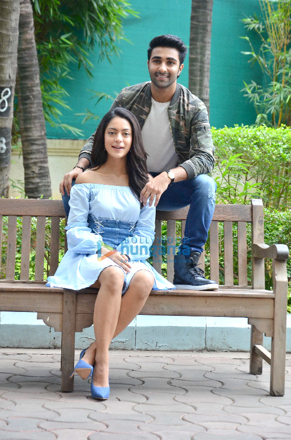 aadar jain and anya singh at qaidi band promotions 5