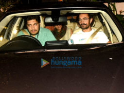Aamir Khan, Fatima Sana Shaikh & Kiran Rao snapped post watching a play in Mumbai