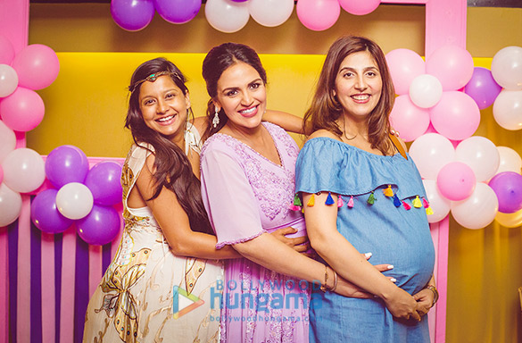 ahana deol hosts a secret baby shower for her sister esha deol 3