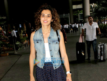Aishwarya Rai Bachchan, John Abraham and Taapsee Pannu spotted at the airport
