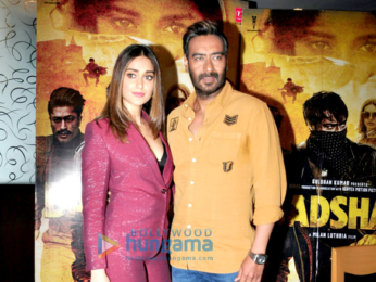 Ajay Devgn and Ileana D'Cruz promote 'Baadshaho'
