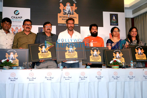 ajay devgn announces the first ever sai international marathon to be hosted in shirdi on october 15 2017 2