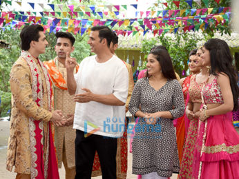 Akshay Kumar and Bhumi Pednekar promote their film 'Toilet – Ek Prem Katha' on Yeh Rishta Kya Kehlata Hai