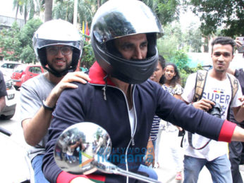Akshay Kumar and Bhumi Pednekar at Martial Arts School's Graduation Day