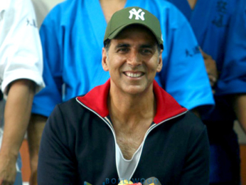 Akshay Kumar and Bhumi Pednekar at Martial Arts School's Graduation Day
