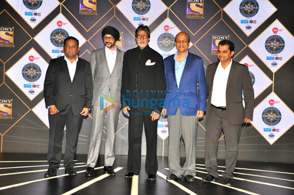 amitabh bachchan at the launch of kaun banega crorepati 9 1