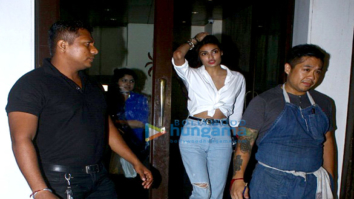 Athiya Shetty and Anshula Kapoor snapped post dinner at Bastian, Bandra