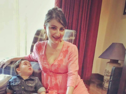 CUTE! This picture of Soha Ali Khan and her nephew Taimur bonding during her baby shower is adorable