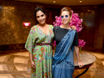 Cast of the film Jia Aur Jia grace the media meet for the film in New Delhi