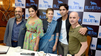 Cast of the film Jia Aur Jia grace the media meet for the film in New Delhi
