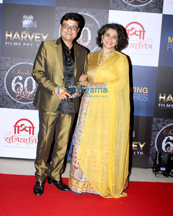 celebs grace sachin pilgaonkars 60th birthday celebrations 4