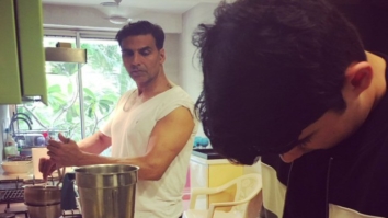 Check out: Akshay Kumar and son Aarav turn chefs and make desserts for their guests