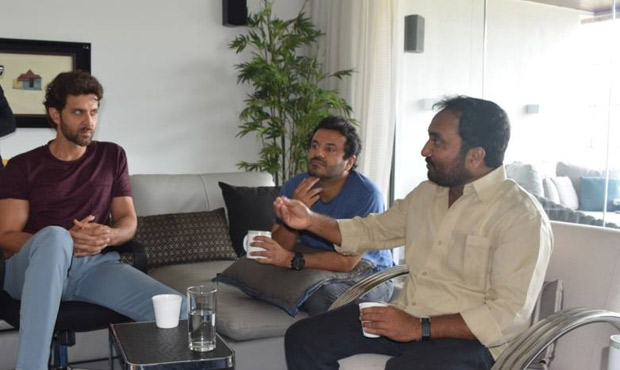 Check out Hrithik Roshan meets mathematician Anand Kumar to begin prep for his next