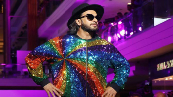 Check out: Ranveer Singh added more sparkle and colour with his rainbow jacket at the Lakme Fashion Week 2017
