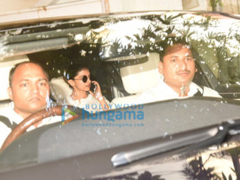 Deepika Padukone and Madhuri Dixit snapped at Sunny Super Sound in Juhu