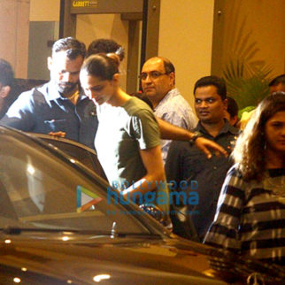 Deepika Padukone and Irrfan Khan snapped post meeting with director Vishal Bhardwaj