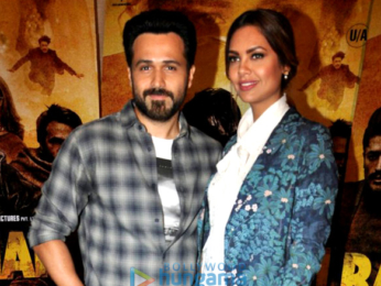 Emraan Hashmi and Esha Gupta snapped during 'Baadshaho' promotions