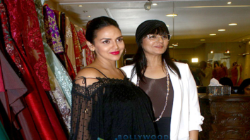 Esha Deol snapped at Neeta Lulla store shopping her Baby Shower fittings
