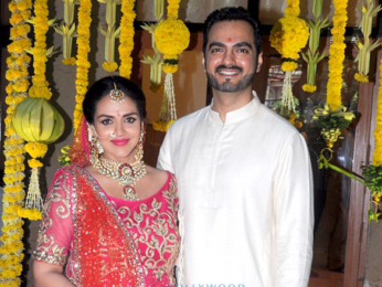 Esha Deol's family attends her baby shower