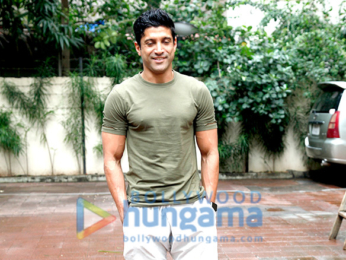 Farhan Akhtar shoots with Neha Dhupia for No Filter Neha