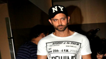 Hrithik Roshan & Sussanne Roshan with kids snapped post a movie screening at PVR Juhu