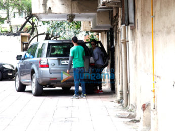 Huma Qureshi snapped post her yoga session