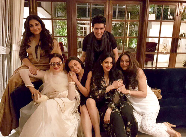 INSIDE PHOTOS Aishwarya Rai Bachchan, Vidya Balan, Rekha, Rani Mukerji, Shabana Azmi come to together for Sridevi's birthday celebrations! (2)