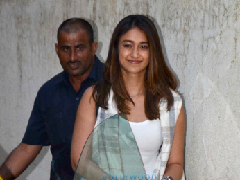 Ileana D'Cruz snapped post meeting at Matrix office