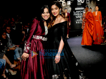 Ileana D'Cruz walks for De Belle at Lakme Fashion Week 2017